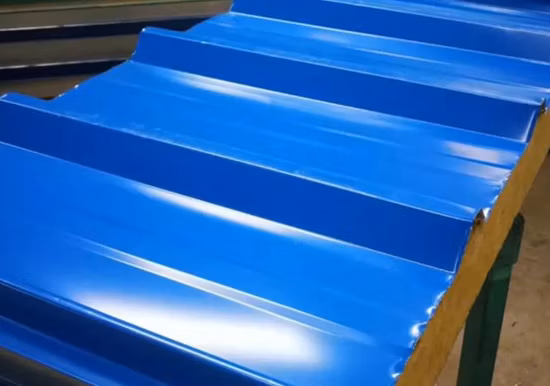 Folhas de telhado SGLCC Zinco Alumínio Az150 G550 Antidedo Galvanizado Zincalume Gl Material de construção Telha de aço ondulado Telha de aço revestida com aluzinco Galvalume Folha de cobertura
