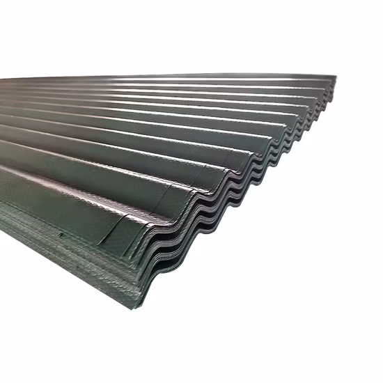 Folha de telhado de metal corrugado/ Chapa de aço galvanizado