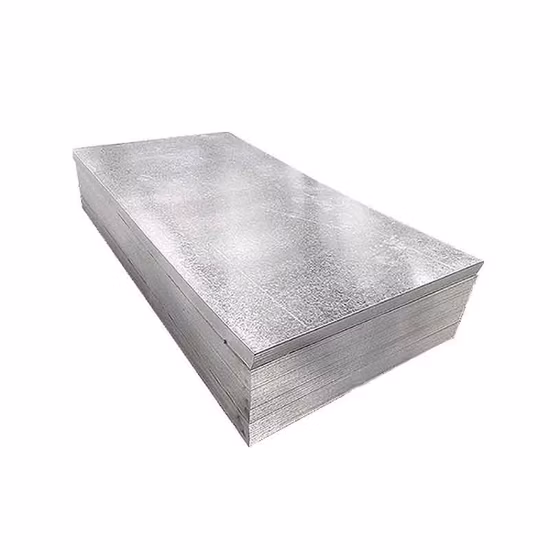 ASTM 4X8FT 5X10FT galvanizado por imersão a quente bobina Gi/Dx51d Dx52D Dx53D SGCC Z275 aço galvanizado/carbono/alumínio/estanho/PPGI folha de placa com lantejoula